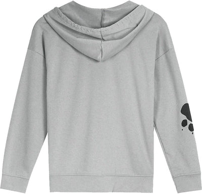 Inga - Grey Animal Print Sweatshirt Without Pockets