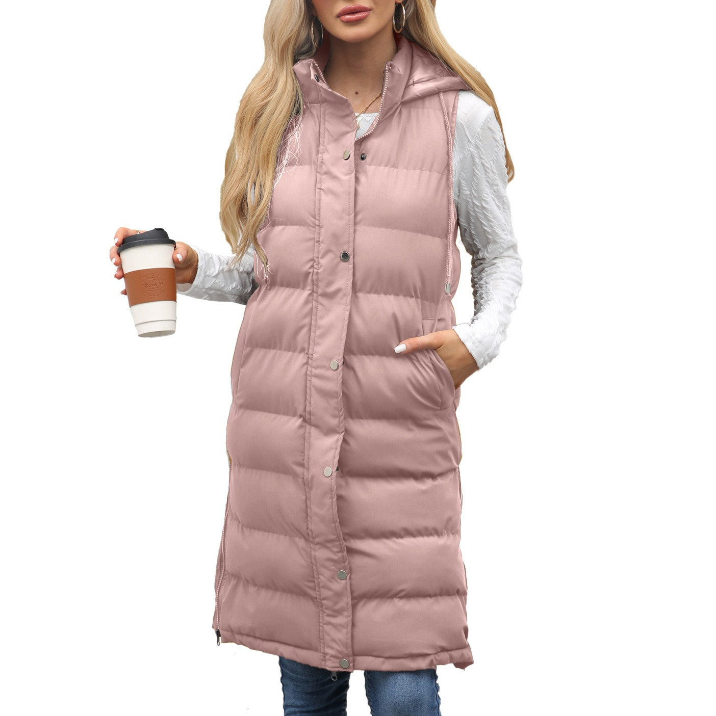 Alvara Padded Hooded Vest
