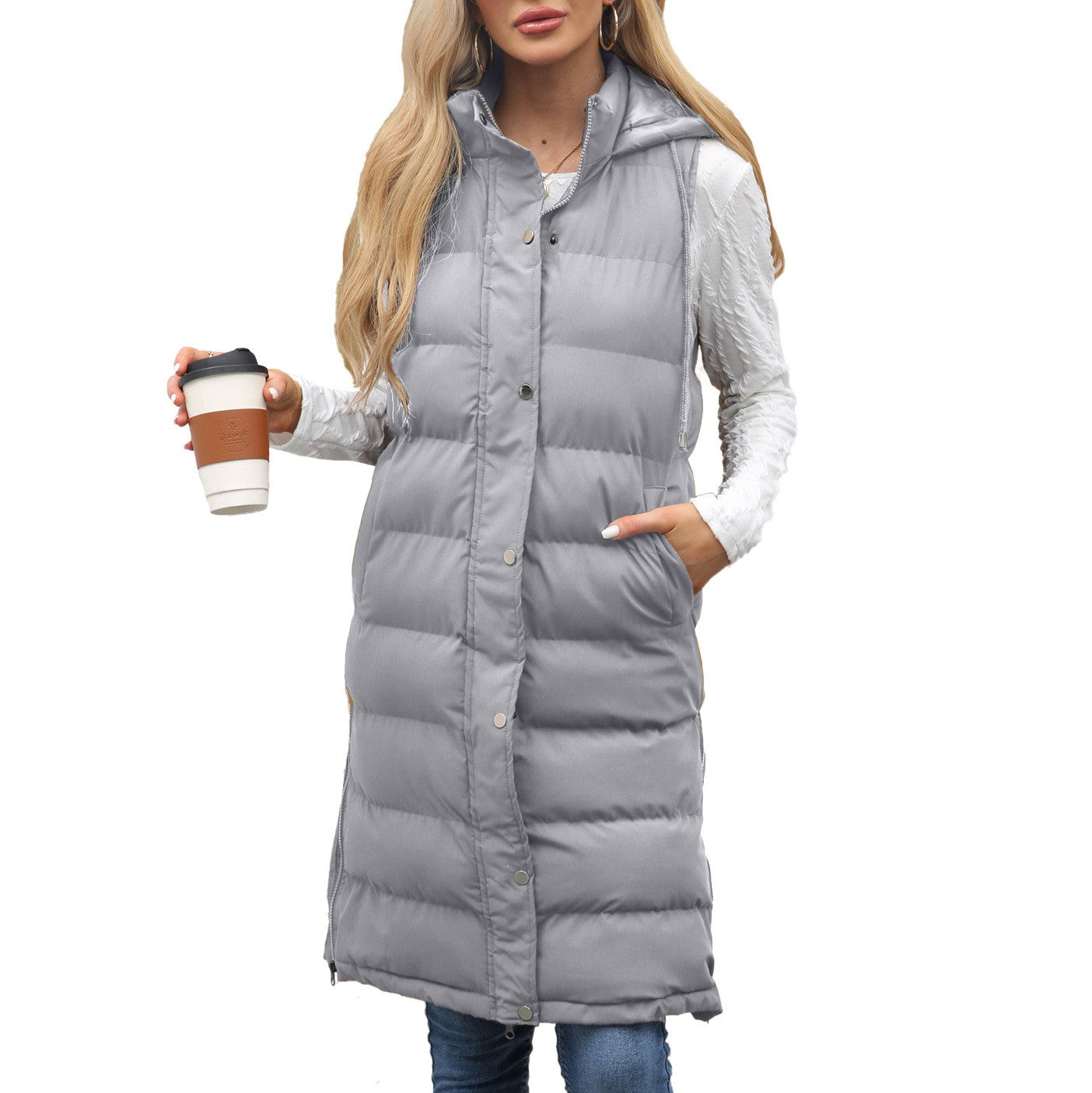 Alvara Padded Hooded Vest
