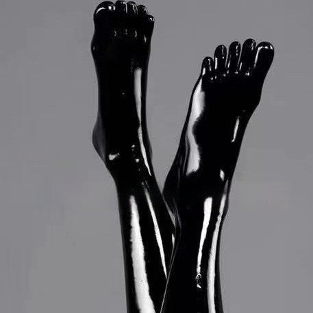 Aria Latex Five-Toe Performance Socks