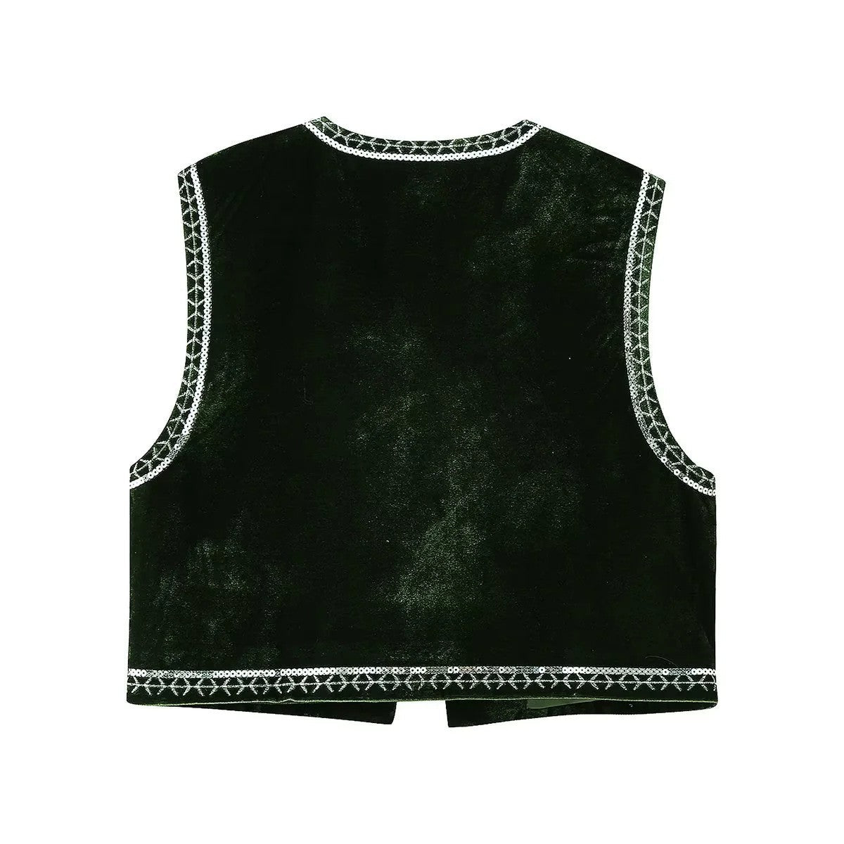 Eveline Velvet Beaded Embroidered Coat