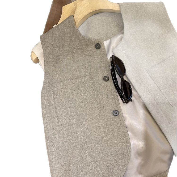 Marlowe Sleeveless Suit Vest
