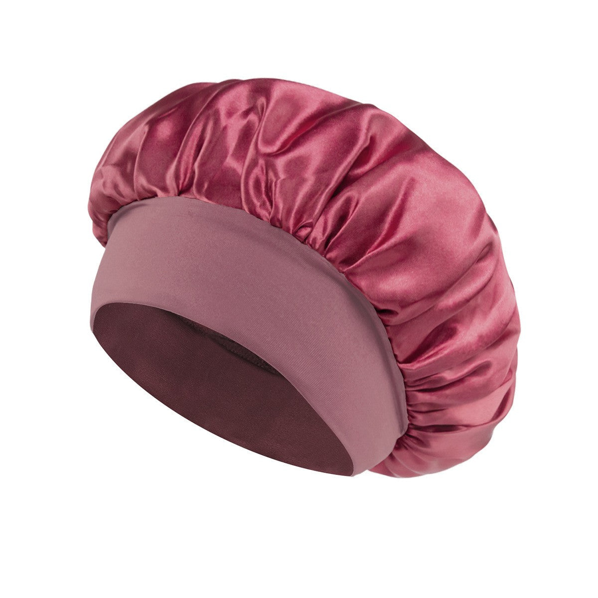 Noctura Satin Wide-Brim Nightcap