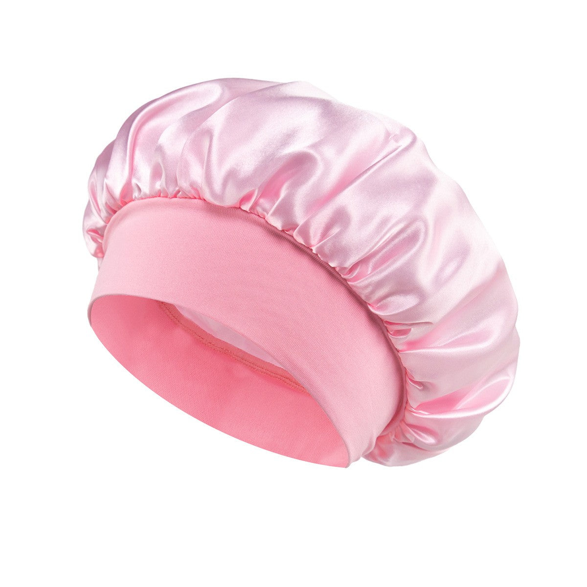 Noctura Satin Wide-Brim Nightcap