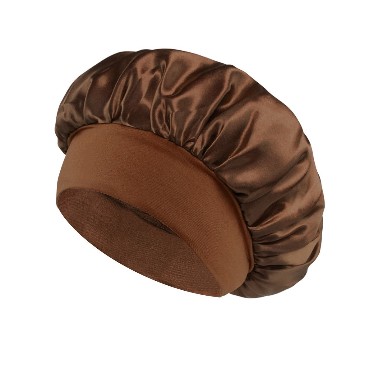 Noctura Satin Wide-Brim Nightcap
