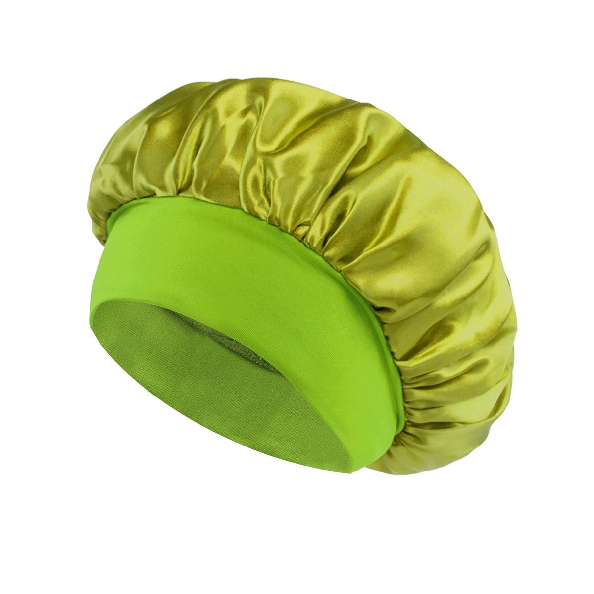 Noctura Satin Wide-Brim Nightcap