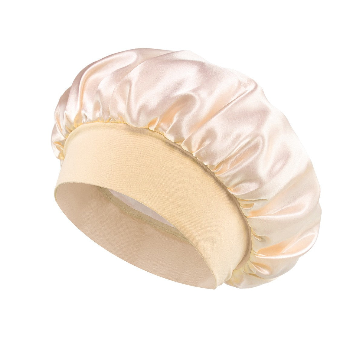 Noctura Satin Wide-Brim Nightcap