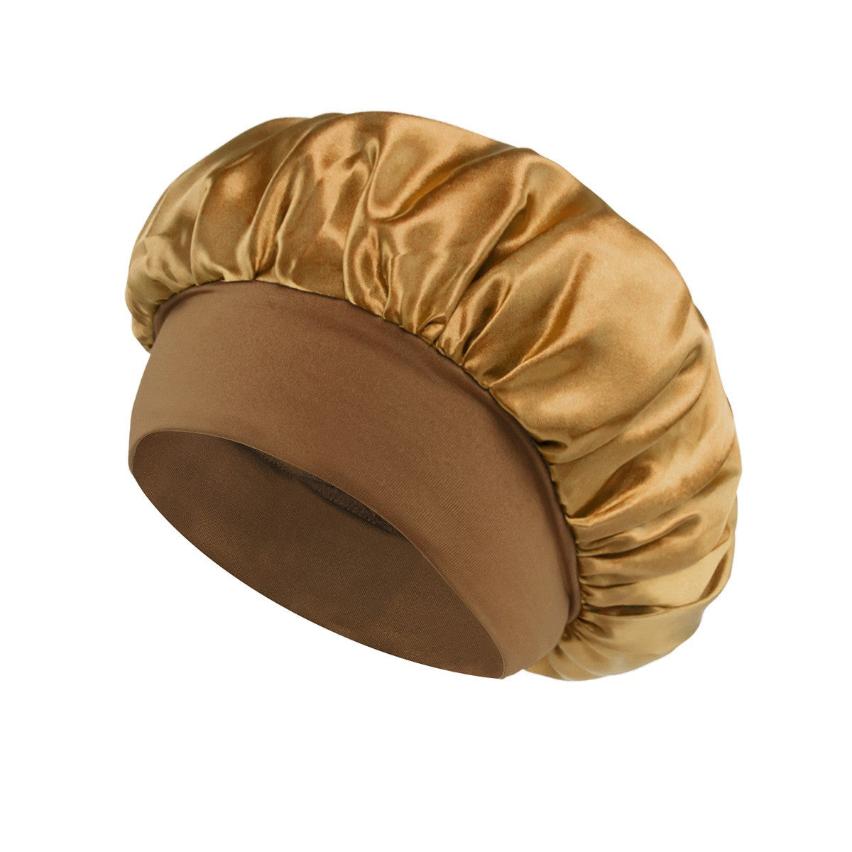 Noctura Satin Wide-Brim Nightcap