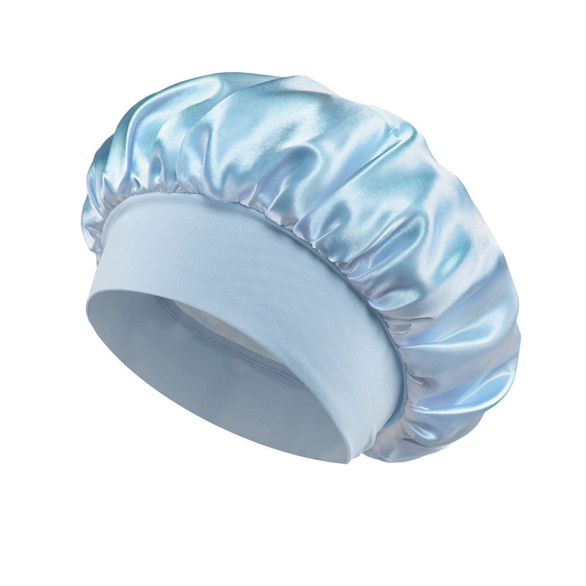 Noctura Satin Wide-Brim Nightcap
