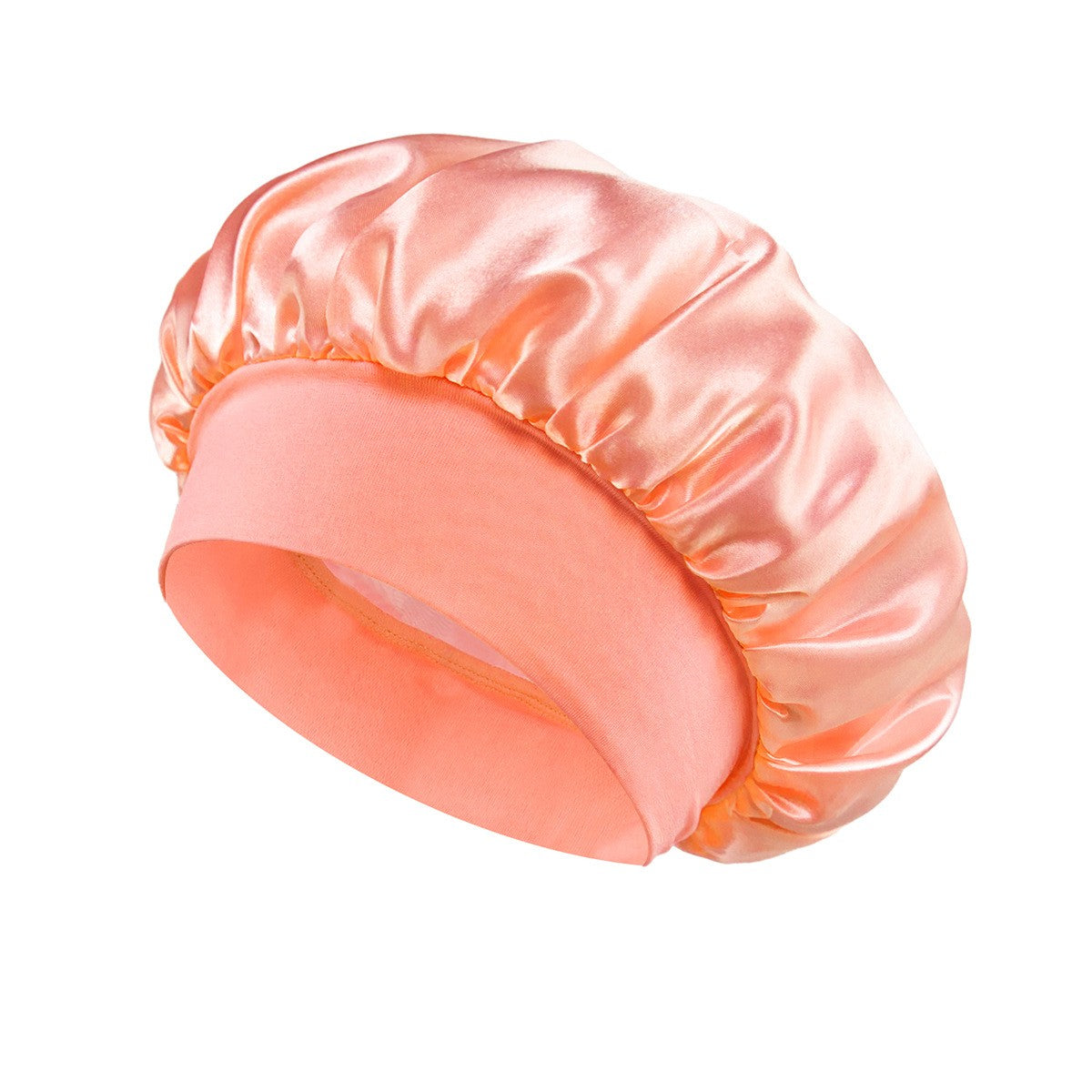 Noctura Satin Wide-Brim Nightcap