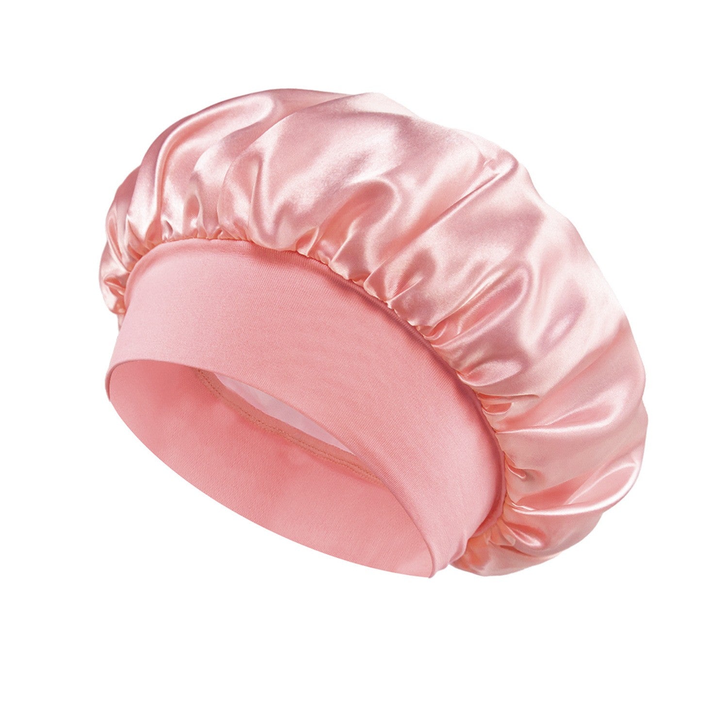 Noctura Satin Wide-Brim Nightcap